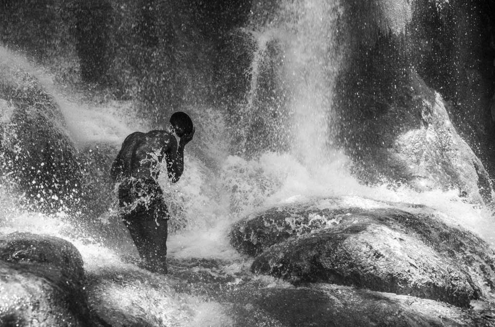 PELERINAGE VAUDOU ET CATHOLIQUE DE SAUT D'EAU, HAITI.