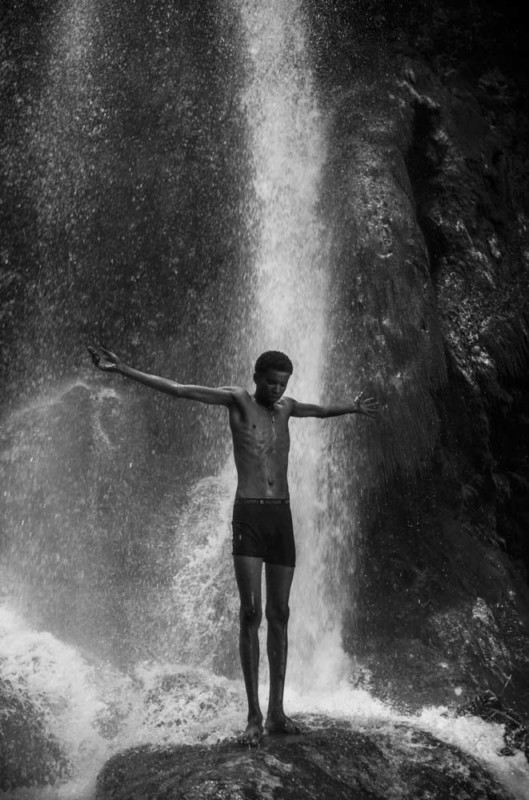 PELERINAGE VAUDOU ET CATHOLIQUE DE SAUT D'EAU, HAITI.