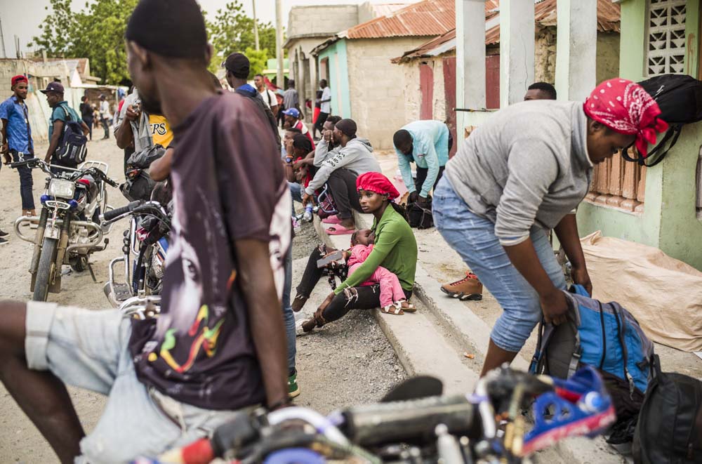 PASSAGE DE FRONTIERE ILLEGALEMENT ENTRE HAITI ET LA REPUBLIQUE DOMINICAINE.