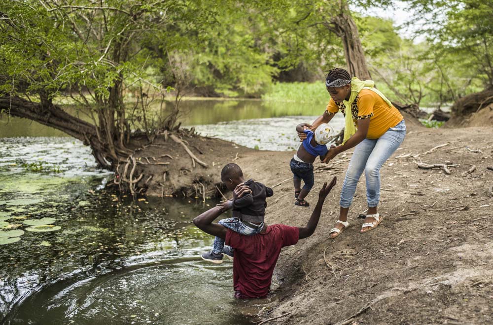 PASSAGE DE FRONTIERE ILLEGALEMENT ENTRE HAITI ET LA REPUBLIQUE DOMINICAINE.