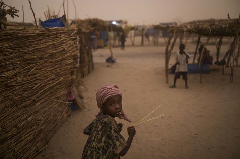 REFUGIES SOUDANAIS A ADRE, TCHAD.