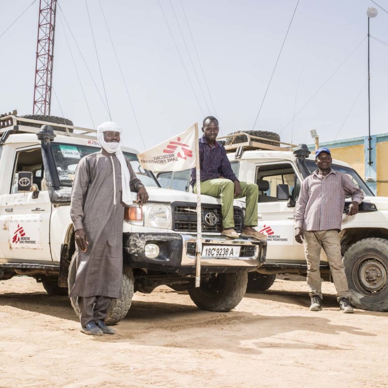 SERIE DE PORTRAITS DES METIERS DE L’HUMANITAIRE, REALISES A ADRE, A L’EST DU TCHAD.